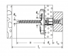 FISCHER DUOTEC 10 kołek do pustych przestrzeni 537258 - 50 szt